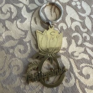 Philippines Keyring Tulip Travel Souvenir